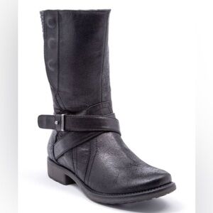 Bare TRAPS SHANTAL BOOTS Black Mid Calf Size 9.5